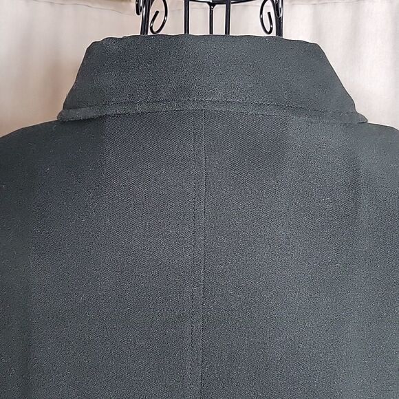 DENIM AND COMPANY Black Midi Lightweight Jacket Small - Picture 7 of 9